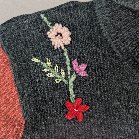 North Crest Size 8 (6-8) Chenille Cardigan In Great Vintage Condition - Picture 8 of 13